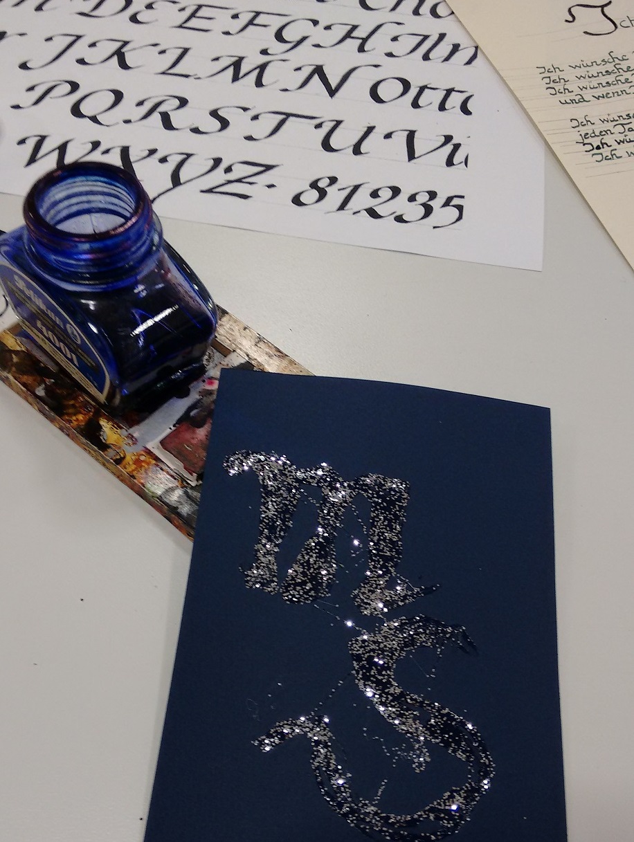 Kalligrafie und Handlettering